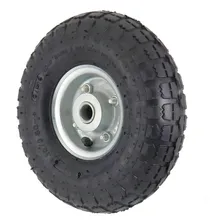 Roda Pneumática Carrinho Carga 3.50x4 150kg Foto mini 1