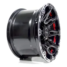 Roda Ranger Aro 16 Off Road 6x139 / Unidade / M22 Krmai Cor Preto Brilhante Foto mini 4