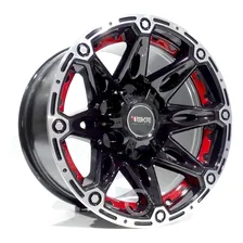 Roda Ranger Aro 16 Off Road 6x139 / Unidade / M22 Krmai Cor Preto Brilhante Foto mini 1