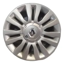 Roda Renault Sandero Aro r Cor Prata Foto mini 1