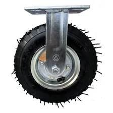Roda Rodizio Fixo Pneumatico 2,50x4 150 Kg Ajax Foto mini 2