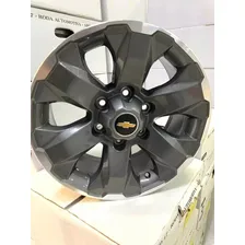 Roda S10 Aro 16 Chevrolet Modelo / Unidade Cor Grafite Diamante 6x139 Foto mini 4