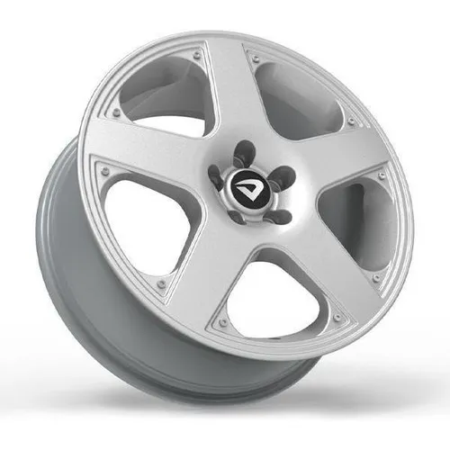 Roda Santa M么nica 18x6 5x100mm Et42 Prata Brilhante Foto 1