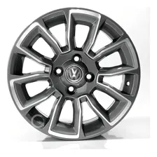 Roda Saveiro Cross G7 Aro 15 R75 Krmai / Unidade Cor Grafite Diamantando Foto mini  3