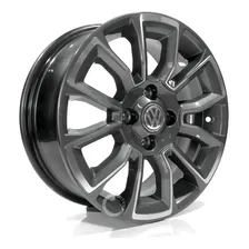 Roda Saveiro Cross G7 Aro 15 R75 Krmai / Unidade Cor Grafite Diamantando Foto  mini 1