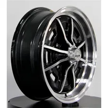 Roda Sprintstar Aro 15 4 Furos 4x130 / Unidade Cor Preto Diamante Tala 6,5 Foto mini 3