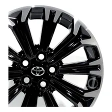 Roda Toyota Corolla Gr Sport Aro 16 + Porcas + Bicos / Jogo Cor Preta Lbd Foto mini  3
