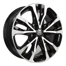 Roda Toyota Corolla Xrs 2018/2019 Aro16 ( 1un ) Cor Preta Com Diamantado Foto mini 1