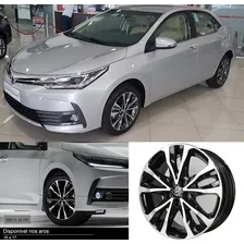 Roda Toyota Corolla Xrs 2018/2019 Aro16 ( 1un ) Cor Preta Com Diamantado Foto mini 2