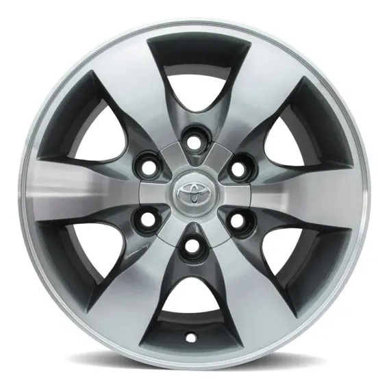 Roda Toyota Hilux Aro 16 Kr R32 6x139 / Valor Unitário Cor Grafite Diamante Foto 1