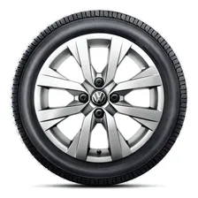 Roda Volkswagen Gol Aro 15 Prata Foto mini 1