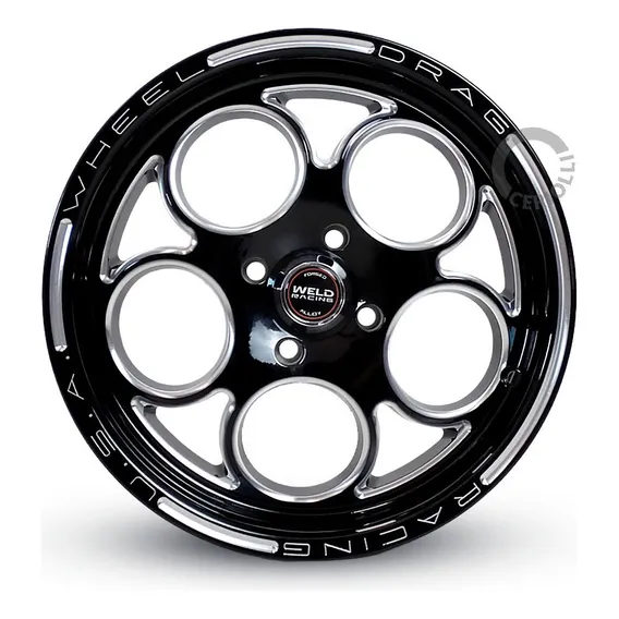 Roda Weld Magnun 4x100 15x7 15x4 + Bicos (par) 2 Unidades Cor C10 Tala 7 4x100 Foto 1