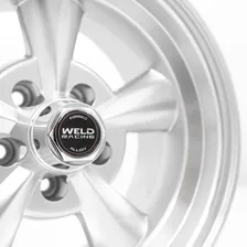 Rodas 15 Weld Racing 5x114 Hot Rod Retro Maverick Opala Cor Prata Foto mini 3