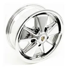 Rodas 16 Porsche Fuchs 911r 5x130 Fusca Kombi Vw 2 Talas Cor Cromada Foto mini 4