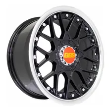 Rodas 17 Bbs Rs2 4x100 E 4x114 Taluda Stretch Stance Cor Preto Com Diamantado Foto mini 1