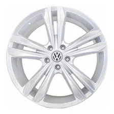 Rodas 17 Jetta Highline 5x112 Golf Passat Tiguan Fusca Cor Prata Foto mini 2