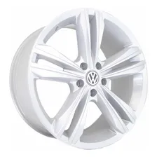 Rodas 17 Jetta Highline 5x112 Golf Passat Tiguan Fusca Cor Prata Foto mini 1