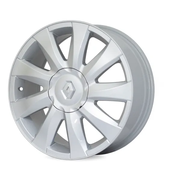 Rodas 17 Megane Grand Tour 4x100 Renault Clio Sandero Cor Prata Foto 1