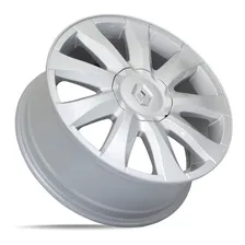 Rodas 17 Megane Grand Tour 4x100 Renault Clio Sandero Cor Prata Foto mini  3