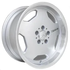 Rodas 17 Monobloco Mercedes 17 5x112 Duas Talas E320 Cor Prata Foto mini 1