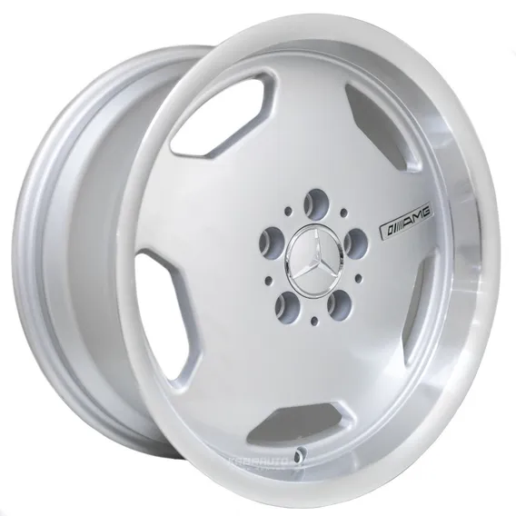Rodas 17 Monobloco Mercedes 17 5x112 Duas Talas E320 Cor Prata Foto 1