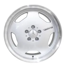 Rodas 17 Monobloco Mercedes 17 5x112 Duas Talas E320 Cor Prata Foto mini 2