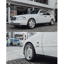 Rodas 17 Monobloco Mercedes 17 5x112 Duas Talas E320 Cor Prata Foto mini 3