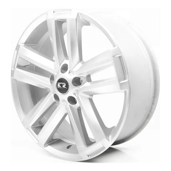 Rodas 18 Amarok 5x112 Golf Jetta Passat Fusca Kr R70 Cor Prata Foto 1