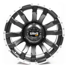 Rodas 18 Off Road 5x120 Volkswagen Amarok Vw 4x4 Mud Cor Preto Acetinado Foto mini 2