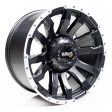 Rodas 18 Off Road 5x120 Volkswagen Amarok Vw 4x4 Mud Cor Preto Acetinado Foto mini 1