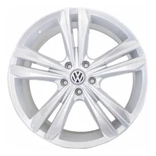 Rodas 18 Tiguan Vw 5x112 Golf Jetta Passat Fusca A3 Q3 Cor Prata Foto mini  2