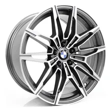 Rodas 19 Bmw M3 G80 Competition 2022 5x112 320i 330i G20 Cor Grafite Com Diamantado Foto mini 1