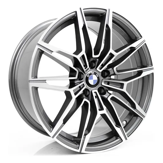 Rodas 19 Bmw M3 G80 Competition 2022 5x112 320i 330i G20 Cor Grafite Com Diamantado Foto 1
