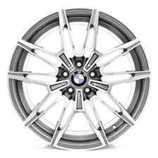 Rodas 19 Bmw M3 G80 Competition 2022 5x112 320i 330i G20 Cor Grafite Com Diamantado Foto mini 2