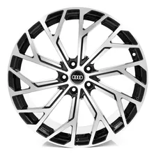Rodas 20 Audi S8 5x112 Q3 A3 A4 A5 A6 A7 Cor Grafite Com Diamantado Foto mini  2