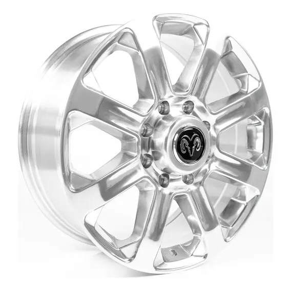 Rodas 20 Dodge Ram Laramie 8x165 2500 3500 Heavy Duty Cor Cromada Foto 1