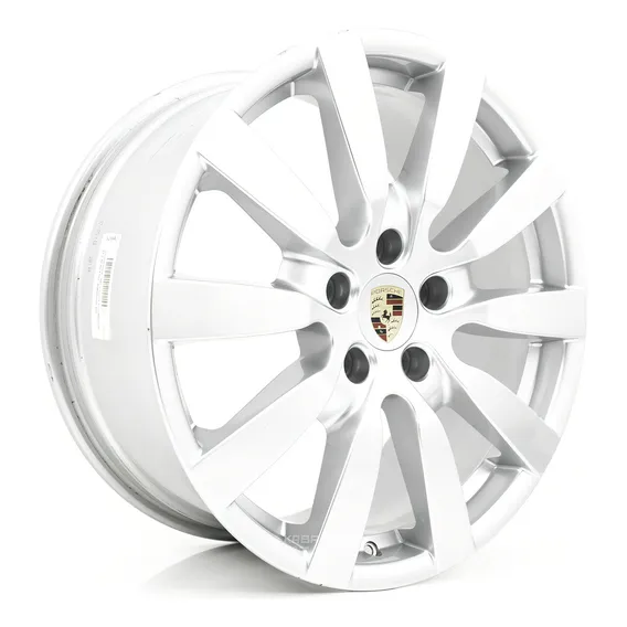 Rodas 20 Porsche Cayenne 2008 5x130 Sem Detalhes Cor Prateado Foto 1