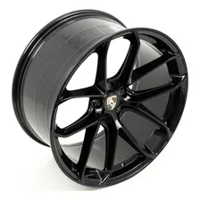 Rodas 20 Porsche Cayenne Turbo Gt 5x112 Macan Específico Cor Preto Foto mini 4