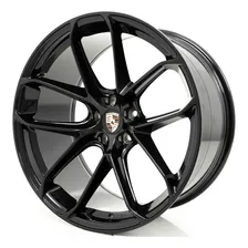 Rodas 20 Porsche Cayenne Turbo Gt 5x112 Macan Específico Cor Preto Foto  mini 1