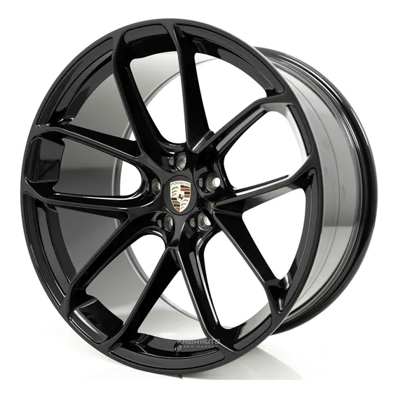 Rodas 20 Porsche Cayenne Turbo Gt 5x112 Macan Específico Cor Preto Foto 1