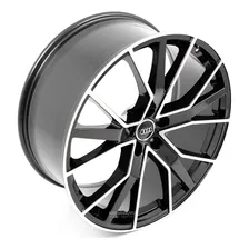 Rodas 22 Audi Rs6 Avant Rsq8 Q8 5x112 Q5 Q7 Etron Rsq5 Sq5 Cor Preto Foto mini 3