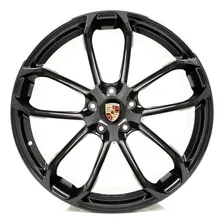 Rodas 22 Porsche Cayenne Coupé Gts 2021 - 5x130 - Vw Touareg Cor Preto-brilhante Foto mini 2