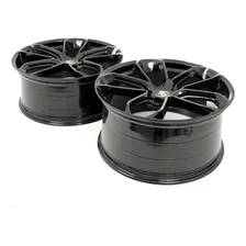 Rodas 22 Porsche Cayenne Coupé Gts 2021 - 5x130 - Vw Touareg Cor Preto-brilhante Foto mini 3