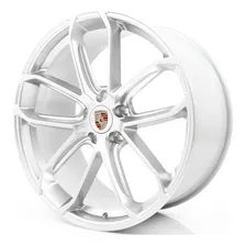 Rodas 22 Porsche Cayenne Coupe Gts 5x130 Panamera Cayenne Cor Prateado Foto mini 1