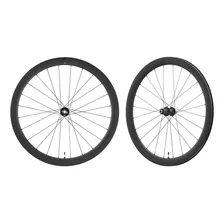 Rodas 700 Speed Shimano Rs710 Disc Carbon 24 Raios (105)c46 Cor Preto Foto mini 1