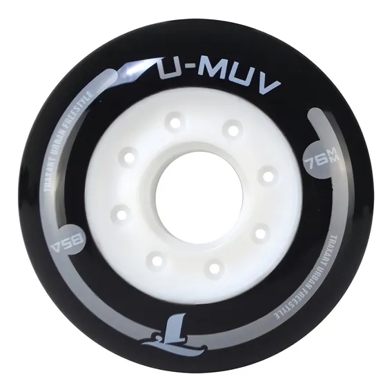 Rodas 76mm Patins Inline Traxart U-MUV 76MM/85A Foto 1