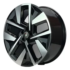 Rodas Amarok 2025 Aro 20 5x100 Polo Virtus Fox T-cross Gt7 Cor Preto Diamantado 5x100 Foto mini 1