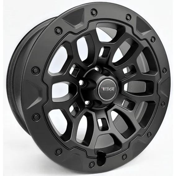 Rodas Amarok Aro 18 5x120 Off Road M23 4 Rodas Jogo Cor Preto Fosco Foto 1