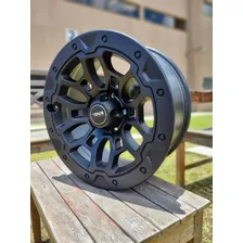 Rodas Amarok Aro 18 5x120 Off Road M23 4 Rodas Jogo Cor Preto Fosco Foto mini  3