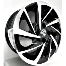 Rodas Aro 14 4x100 Golf Gti 4x100 4 Rodas Esportivas + Bicos Cor Preto Diamante Foto mini 2